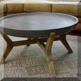F40. Contemporary two-piece coffee table. 
